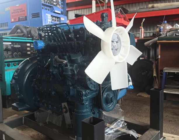 Дизельный двигатель Kubota V1505 в комплекте