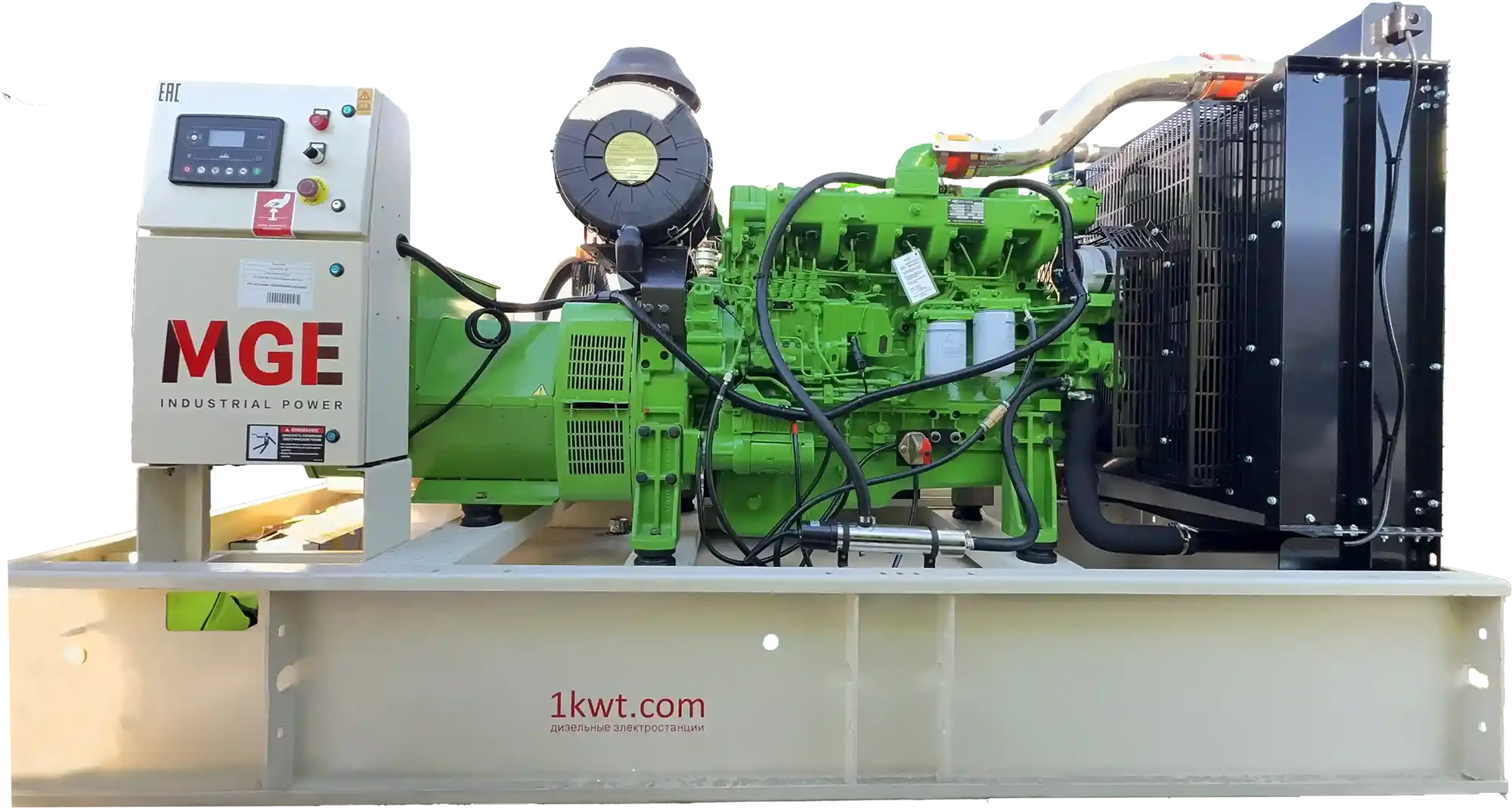 Дизельный генератор MGEp400YI (400 кВт, Yuchai)